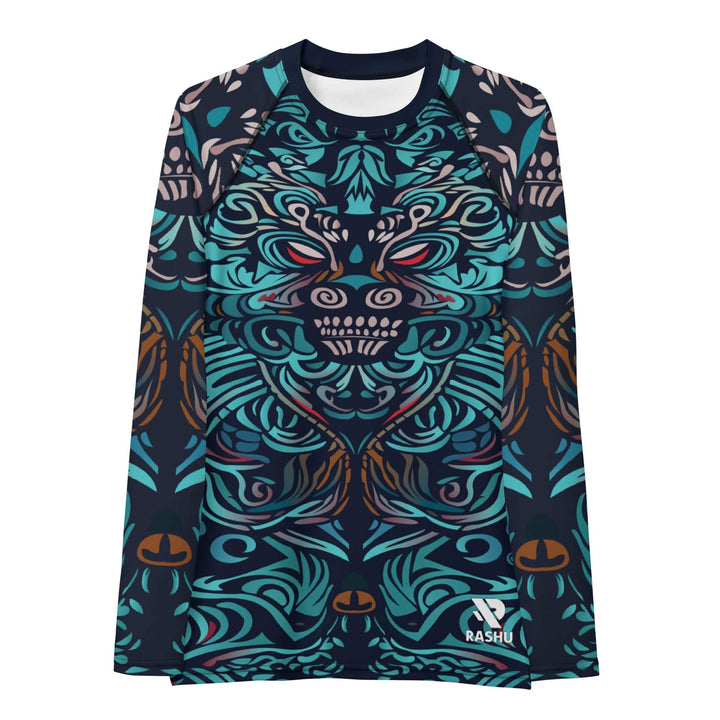 Rashguard Totem Spirituel Tiki - Femme Votre Rash Guard, Votre Mérite | Rashu