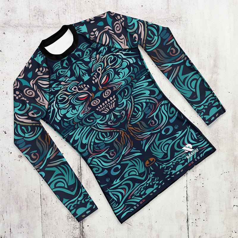 Blue Rash Guard - Men