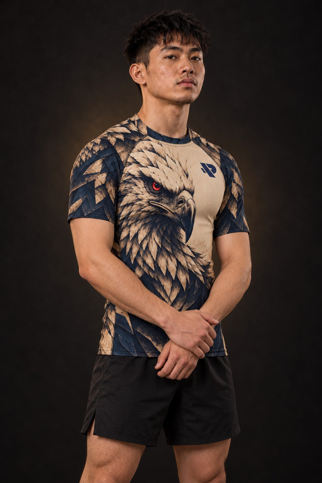 Rash guard Aigle Sentinelle manches courtes homme