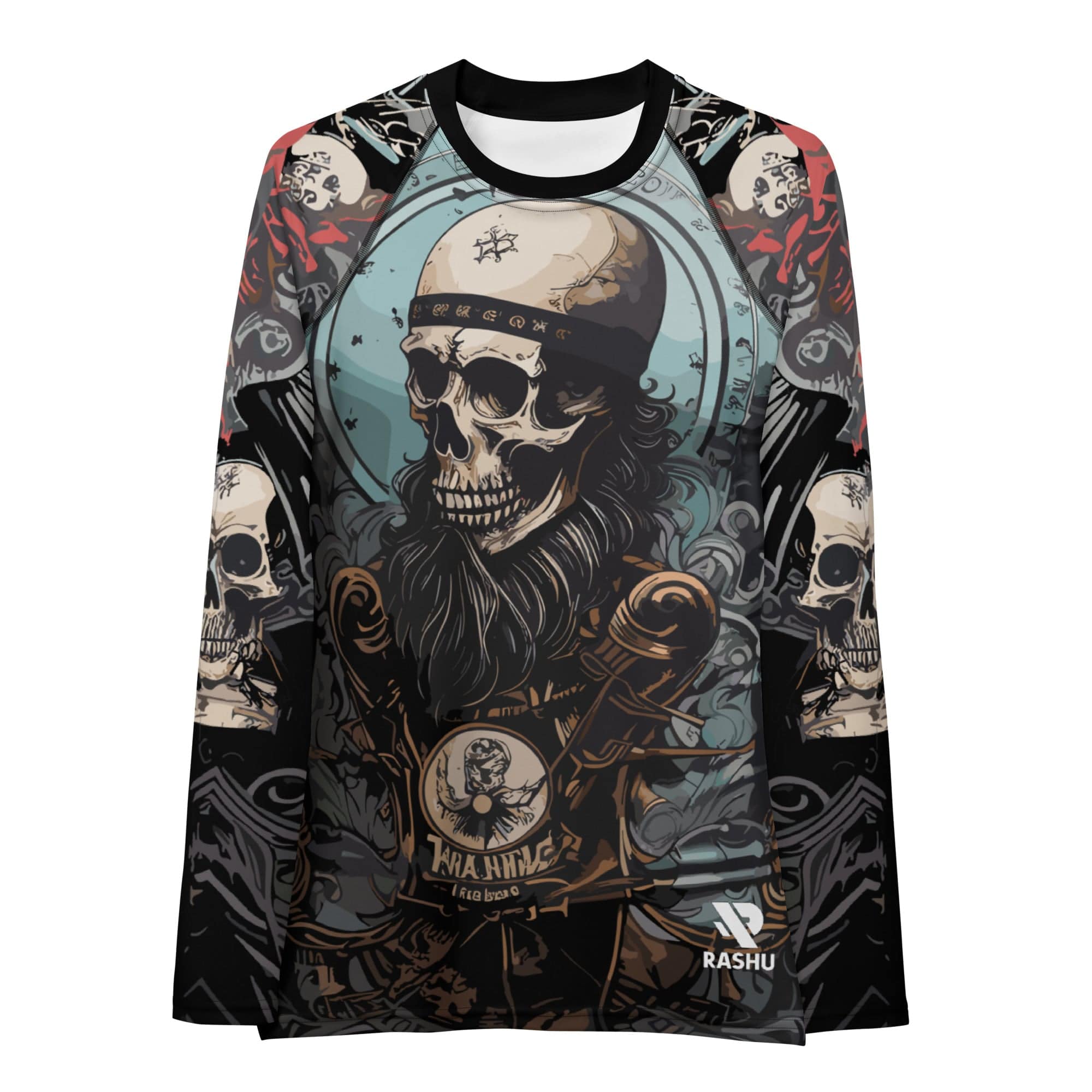 Rashguard Crane de Pirate - Femme Votre Rash Guard, Votre Mérite | Rashu