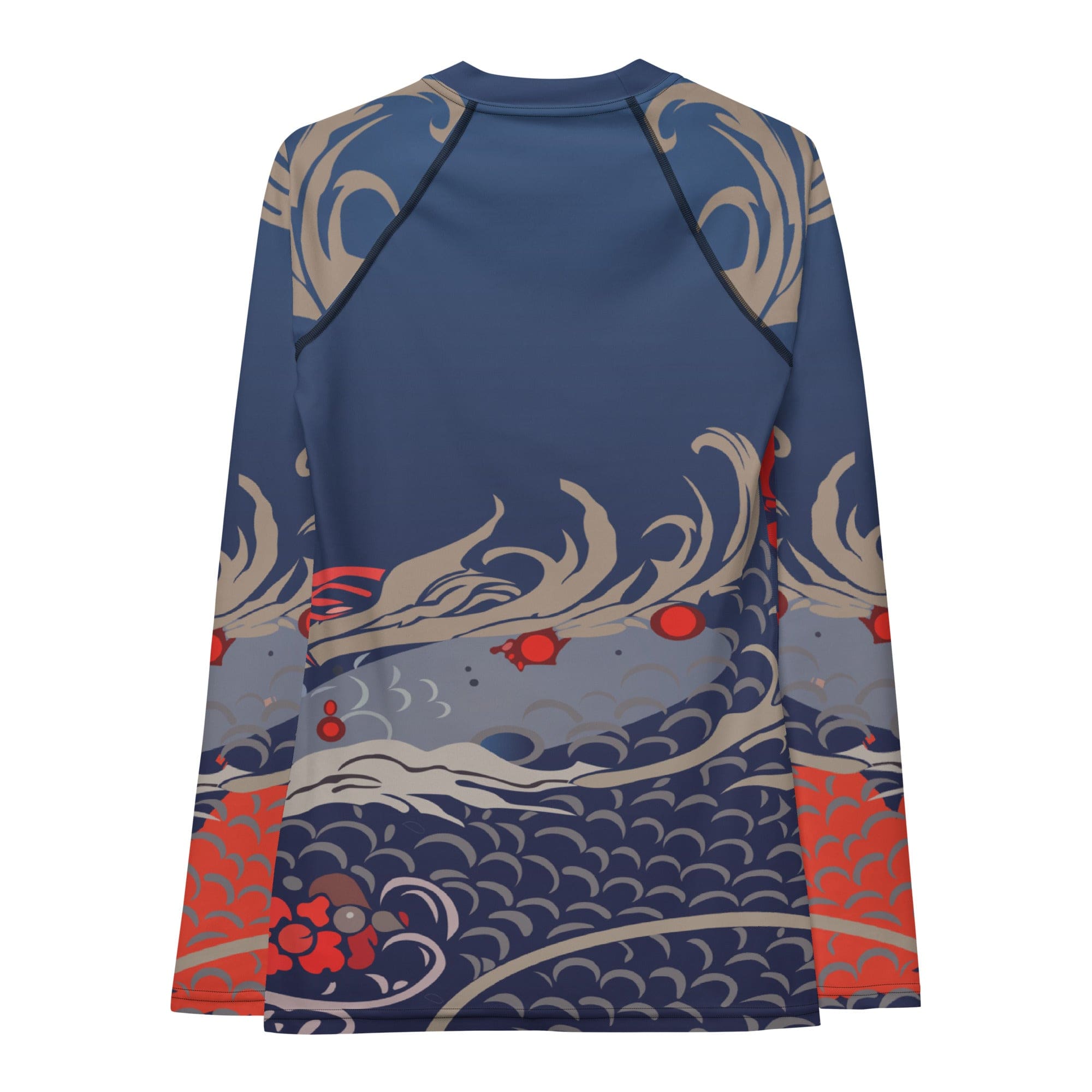 Rashguard Dragon Rouge - Femme Votre Rash Guard, Votre Mérite | Rashu