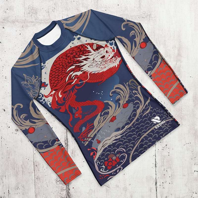 Red Dragon Rash guard Tradition and Performance Rashu