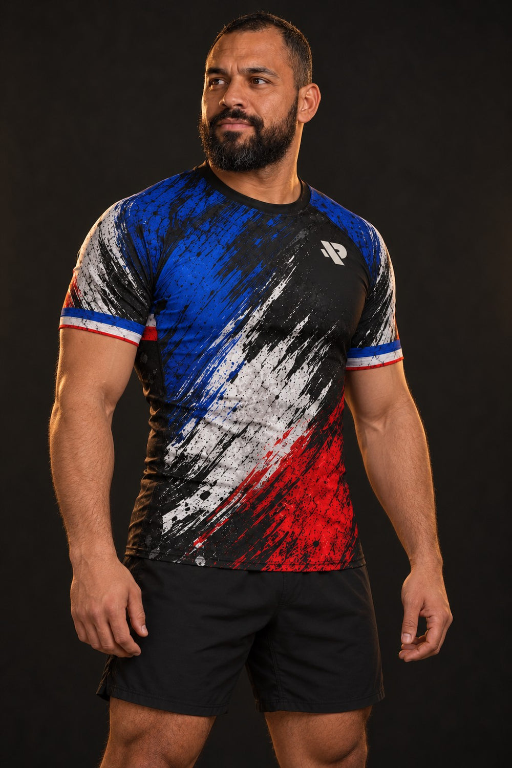 Rash guard Fierté France homme