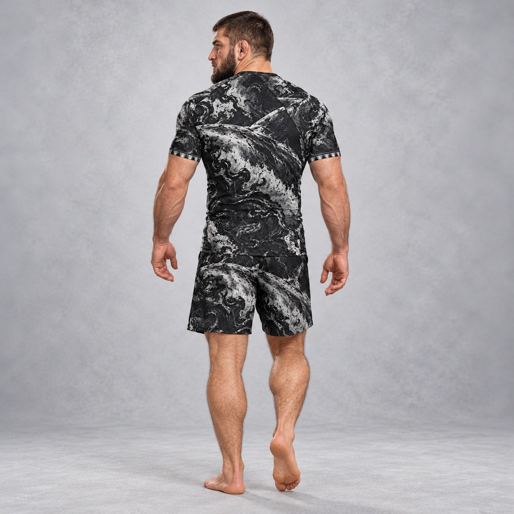 Rash guard Grand Blanc manches courtes homme