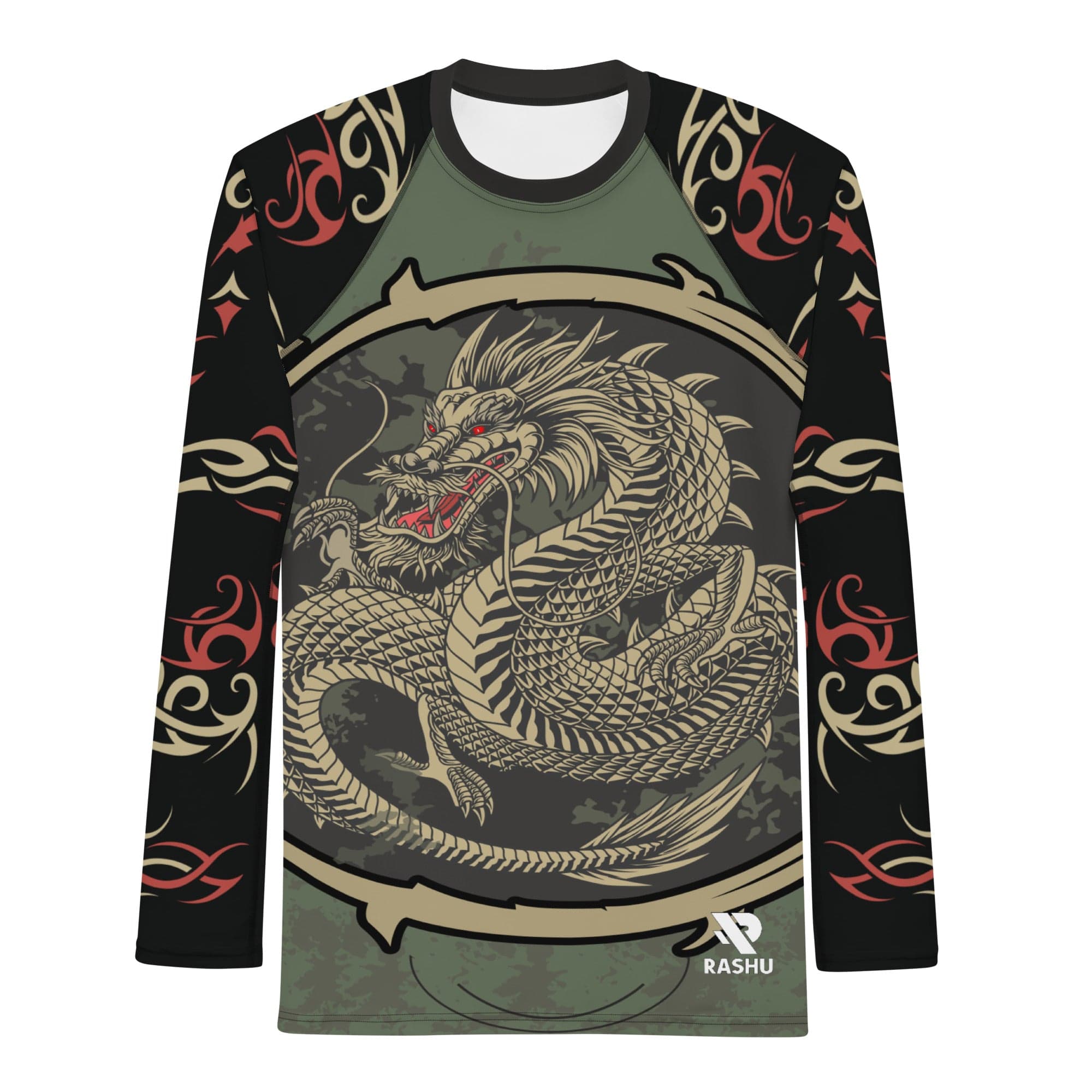 Rashguard Millénaire Dragon - Homme Rashu | Shop de Rash Guards Numéro 1