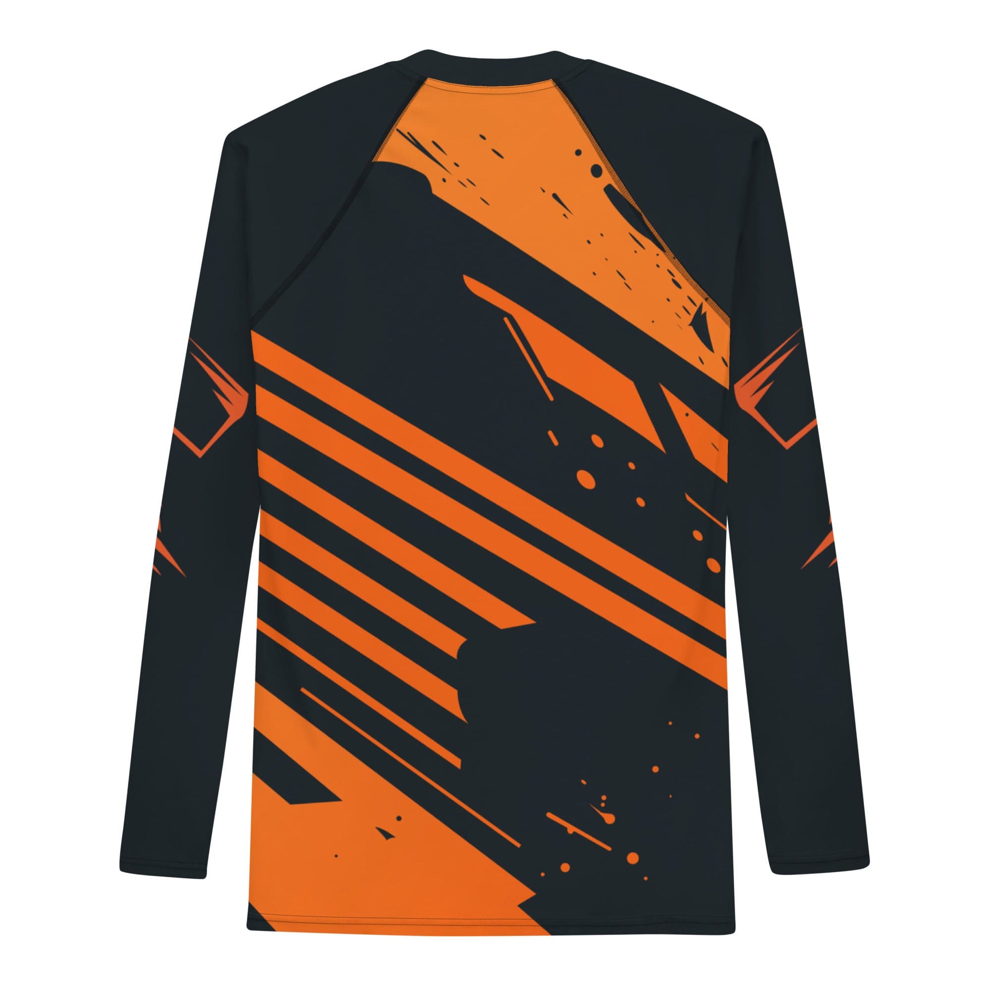 Rashguard Orange Éclat Dynamique - Homme Votre Rash Guard, Votre Mérite | Rashu