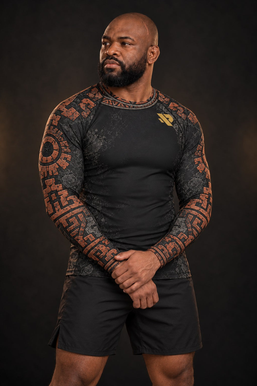 Rash guard Pierre du Soleil manches longues homme