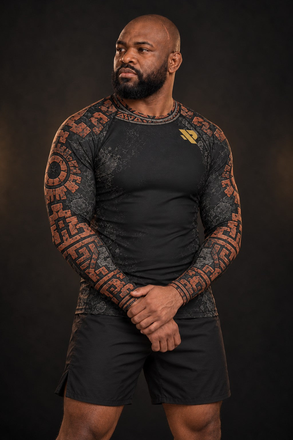 Rash guard Pierre du Soleil manches longues homme