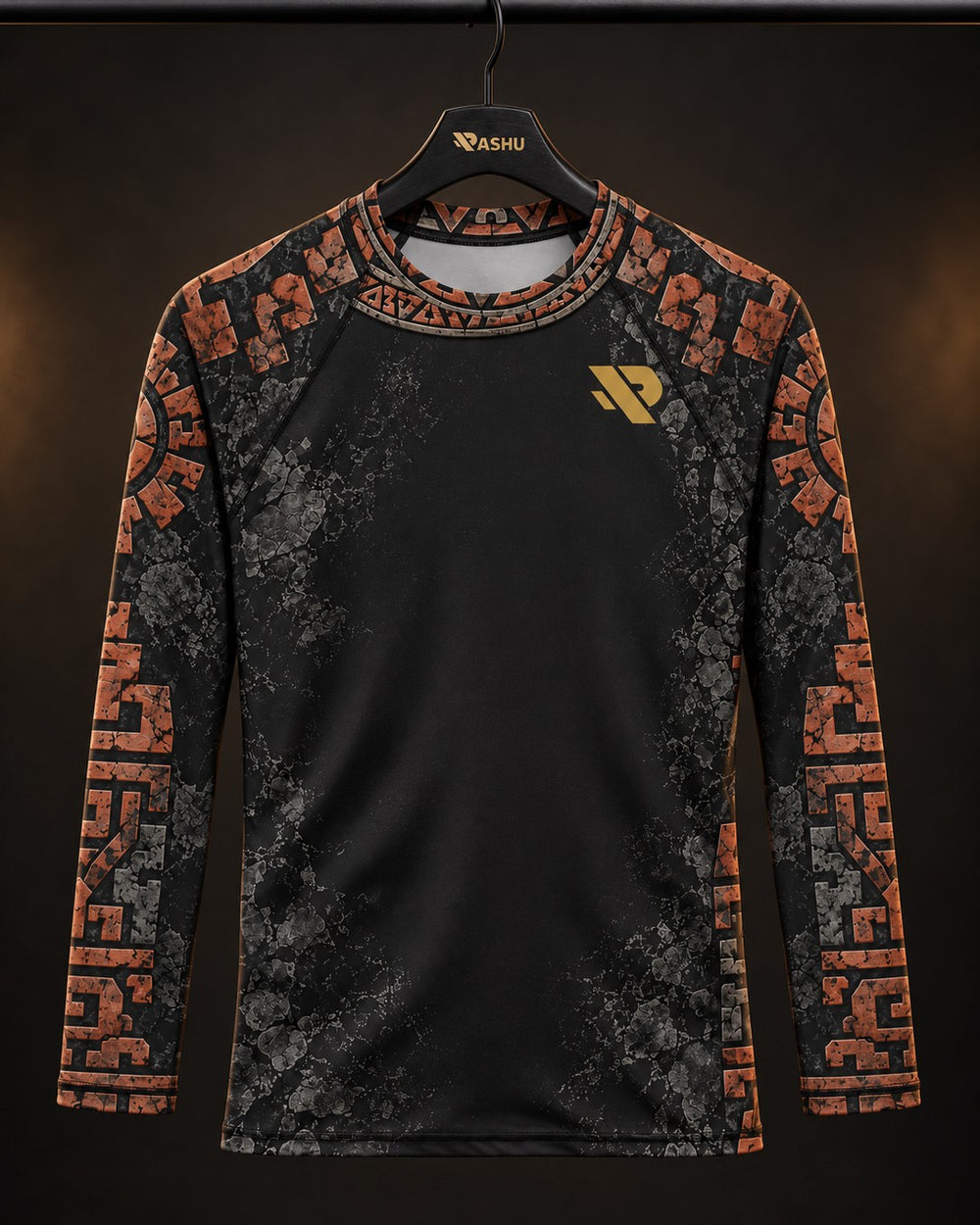 Rash guard Pierre du Soleil manches longues homme