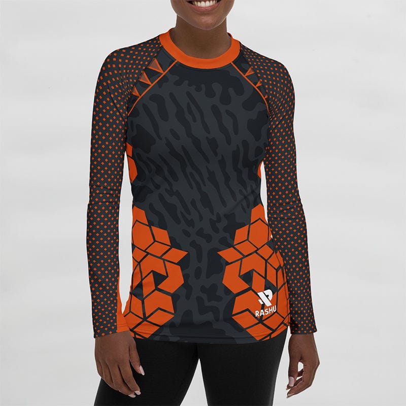 Leopard Rash Guard - Women