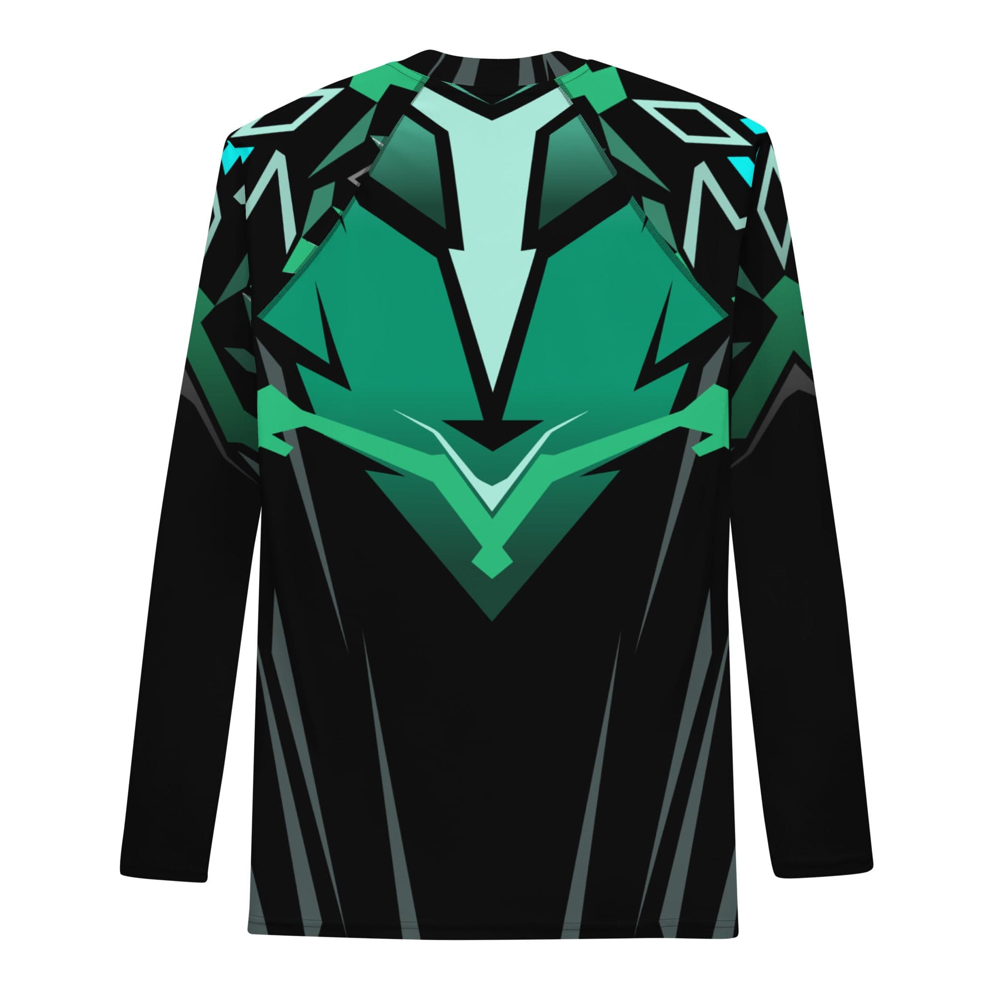 Rashguard Vert et Noir Électrique - Homme Rashu | Shop de Rash Guards Numéro 1