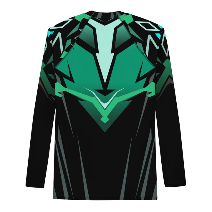 Rashguard Vert et Noir Électrique - Homme Rashu | Shop de Rash Guards Numéro 1