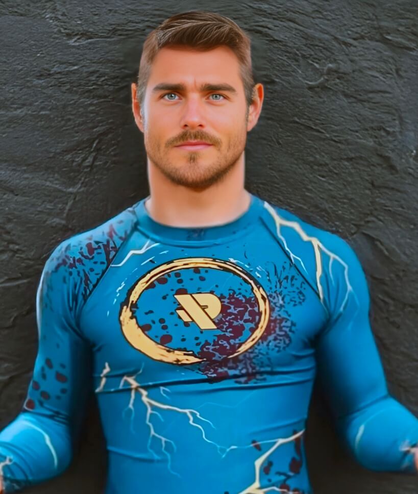 Rashguard Bleu